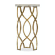 Melange Corrina Martini Table Gold Onyx – Hooker Furniture