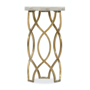 Melange Corrina Martini Table Gold Onyx – Hooker Furniture