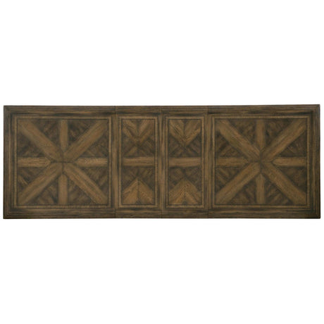 Bandera 86In Table W/2 - 18In Leaves | Hooker - 5960 - 75200 - BRN - Home Elegance USA - 9