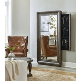 Hooker Furniture Traditions Floor Mirror With Jewelry Storage