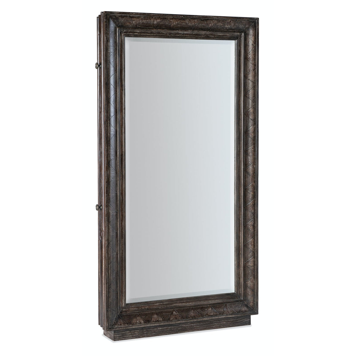 Hooker Furniture Traditions Floor Mirror With Jewelry Storage