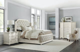 Hooker Furniture Traditions Upholstery Panel Bed