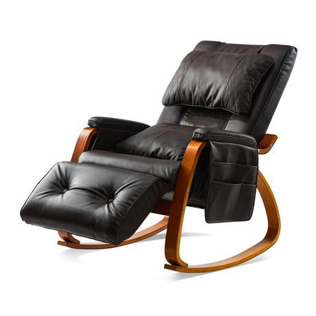 MASSAGE Comfortable Relax Rocking Chair Brown Home Elegance USA