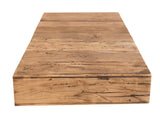 Ultramodern Low Laying Solid Wood Coffee Table Home Elegance USA