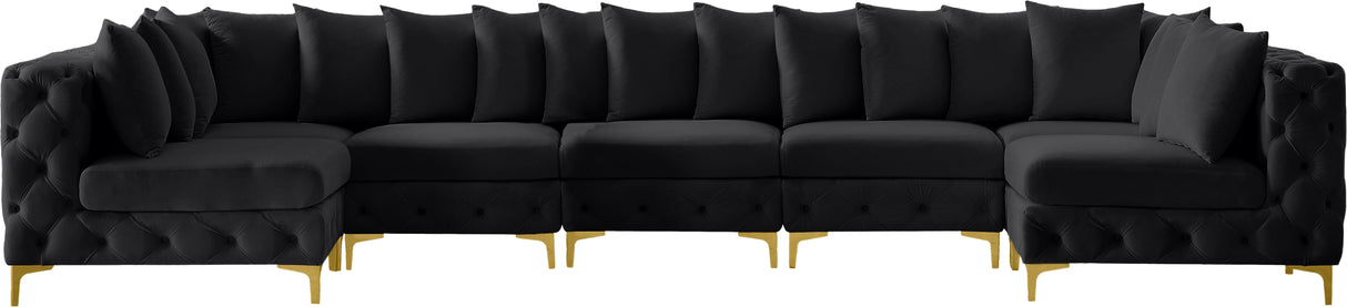 Tremblay - Modular Sectional 7 Piece - Black - Home Elegance USA