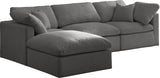 Plush - Cloud Modular Sectional - Grey - Modern & Contemporary - Home Elegance USA