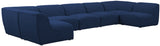 Miramar - Modular Sectional 7 Piece - Navy - Home Elegance USA