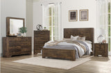 Homelegance - Jocelyn 3 Piece Eastern King Bedroom Set In Rustic Brown - 1509K-1Ek-3Set