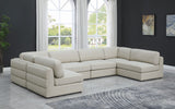 Beckham - Modular Sectional 6 Piece - Beige - Modern & Contemporary - Home Elegance USA