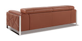 Global United Top Grain Italian Leather  Sofa - Home Elegance USA