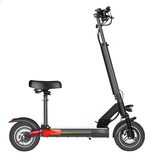 500W 48V 15AH 10 inch off-road foldable electric scooter for adult with APPS Max load 330lb Long Range