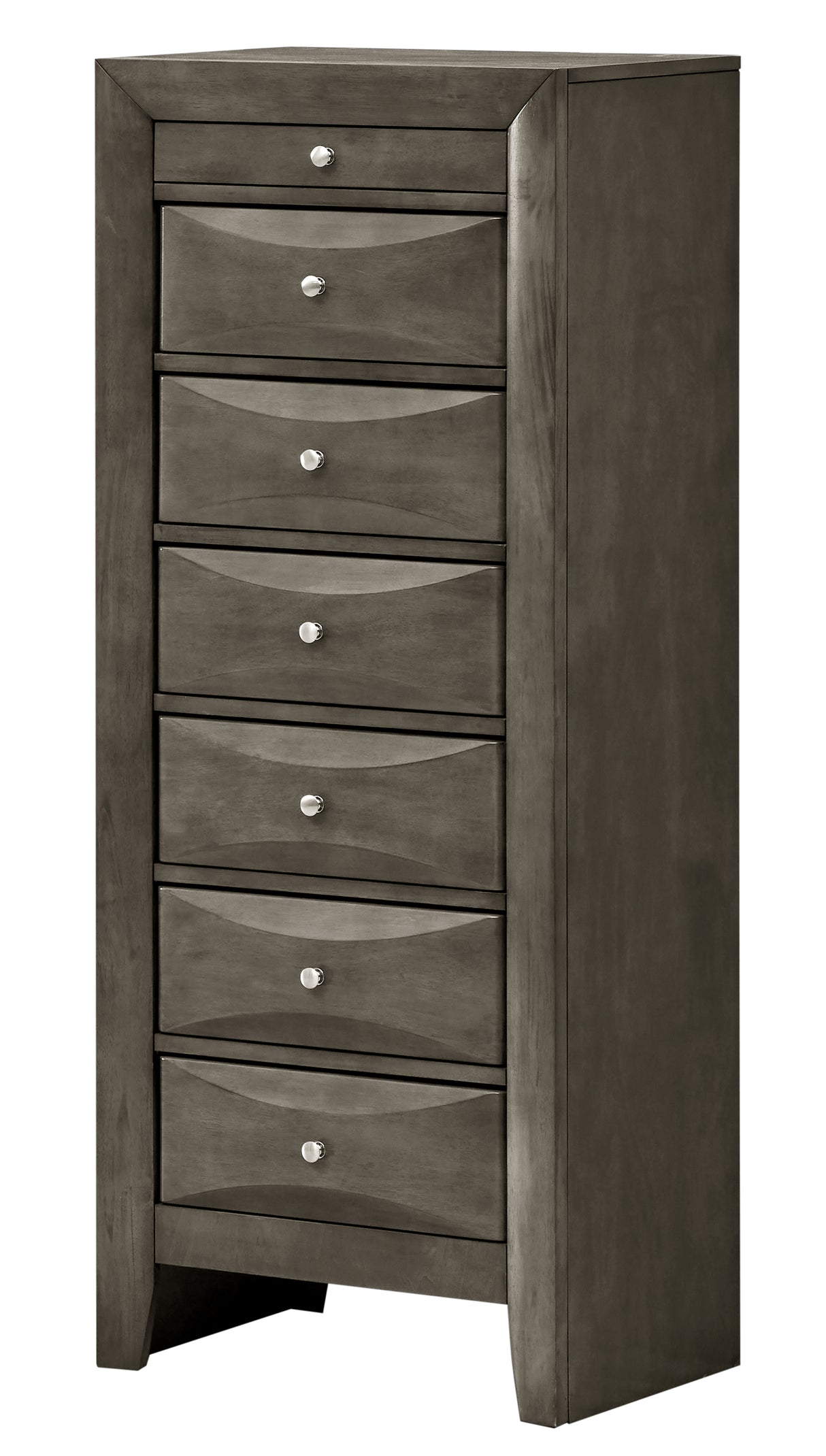 Glory Furniture Marilla G1505-LC 7 Drawer Lingerie Chest , Gray - Home Elegance USA