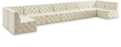 Tuft - Modular Sectional - Cream - Home Elegance USA