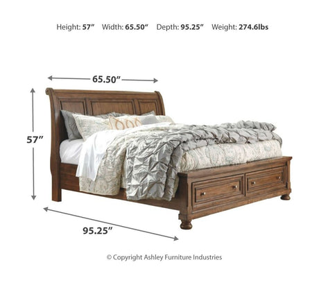 Flynnter - Sleigh Bedroom Set - Home Elegance USA