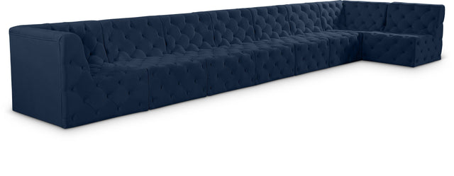 Tuft - Modular Sectional 8 Piece - Navy - Home Elegance USA