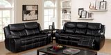 Gatria - Sofa & Love Seat & Chair - Black - Home Elegance USA