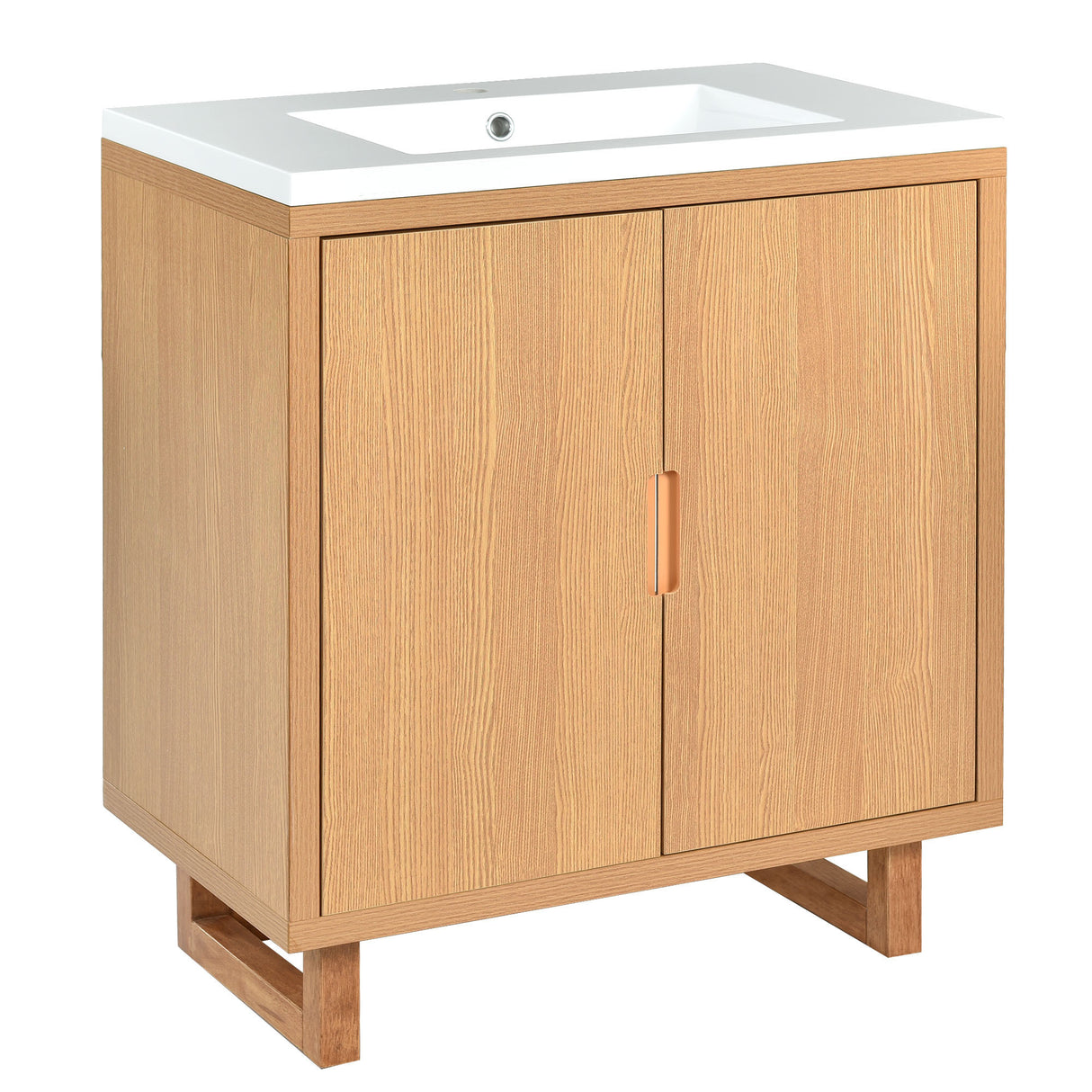 30 Bathroom vanity Set with Sink, Combo Cabinet, – Home Elegance USA