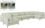 Julia - Modular Sectional 7 Piece - Cream - Home Elegance USA