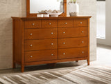 Glory Furniture Hammond G5460-D Dresser , Oak - Home Elegance USA