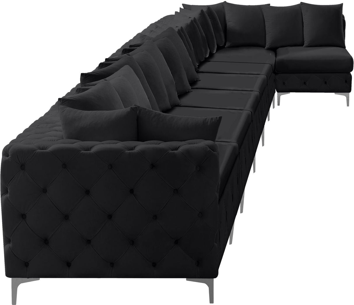 Tremblay - Modular Sectional 8 Piece - Black - Modern & Contemporary - Home Elegance USA