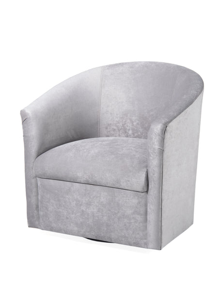 Eden Silver Swivel Chair - Home Elegance USA