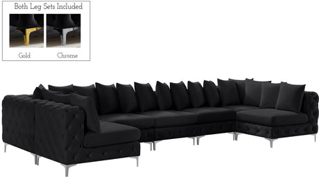 Tremblay - Modular Sectional 7 Piece - Black - Fabric - Home Elegance USA