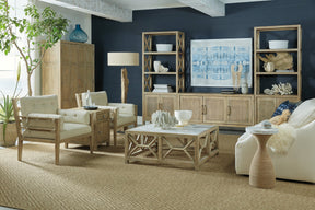 Surfrider Square Cocktail Table Driftwood | Hooker Furniture