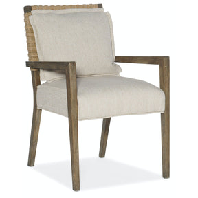 Sundance Woven Back Arm Chair | Hooker