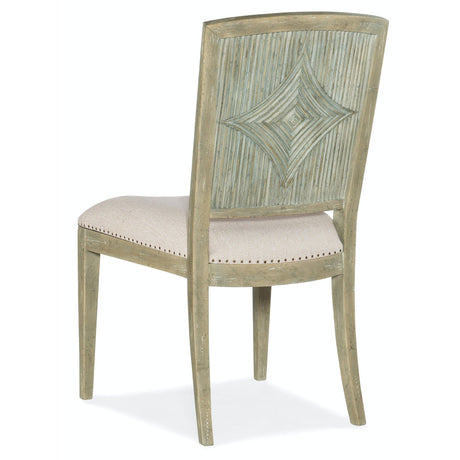 Hooker Furniture Surfrider Carved Back Side Chair