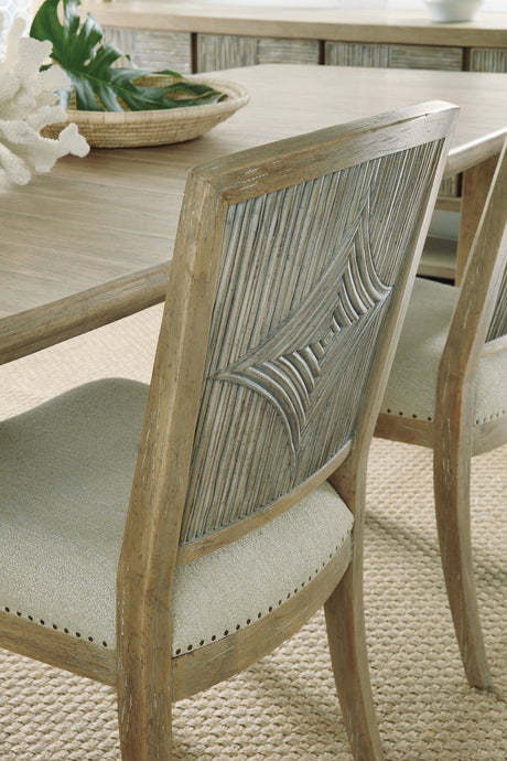 Hooker Furniture Surfrider Carved Back Side Chair