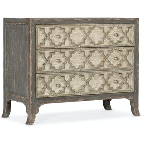 Alfresco Bellissimo Bachelors Chest in Gray & Taupe | Hooker