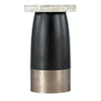 Chapman Martini Table Black & Travertine – Hooker Furniture