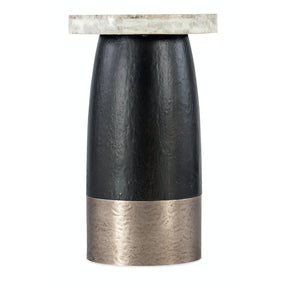 Chapman Martini Table Black & Travertine – Hooker Furniture