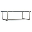 Chapman Mixed Media Rectangle Cocktail Table Gray | Hooker Furniture