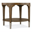 Chapman Round Side Table Sorrel Oak – Hooker Furniture