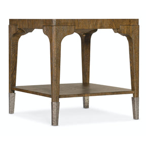Chapman Rectangle End Table Sorrel Brown – Hooker Furniture