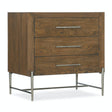 Chapman Three-Drawer Nightstand Sorrel – Hooker Furniture