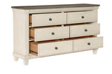 Homelegance - Weaver Dresser In Antique White - 1626-5