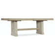 Cascade 106-Inch Rectangle Dining Table in Terrain & Textured Gesso – Hooker Furniture