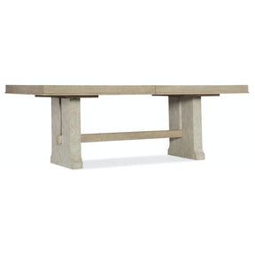 Cascade 106-Inch Rectangle Dining Table in Terrain & Textured Gesso – Hooker Furniture