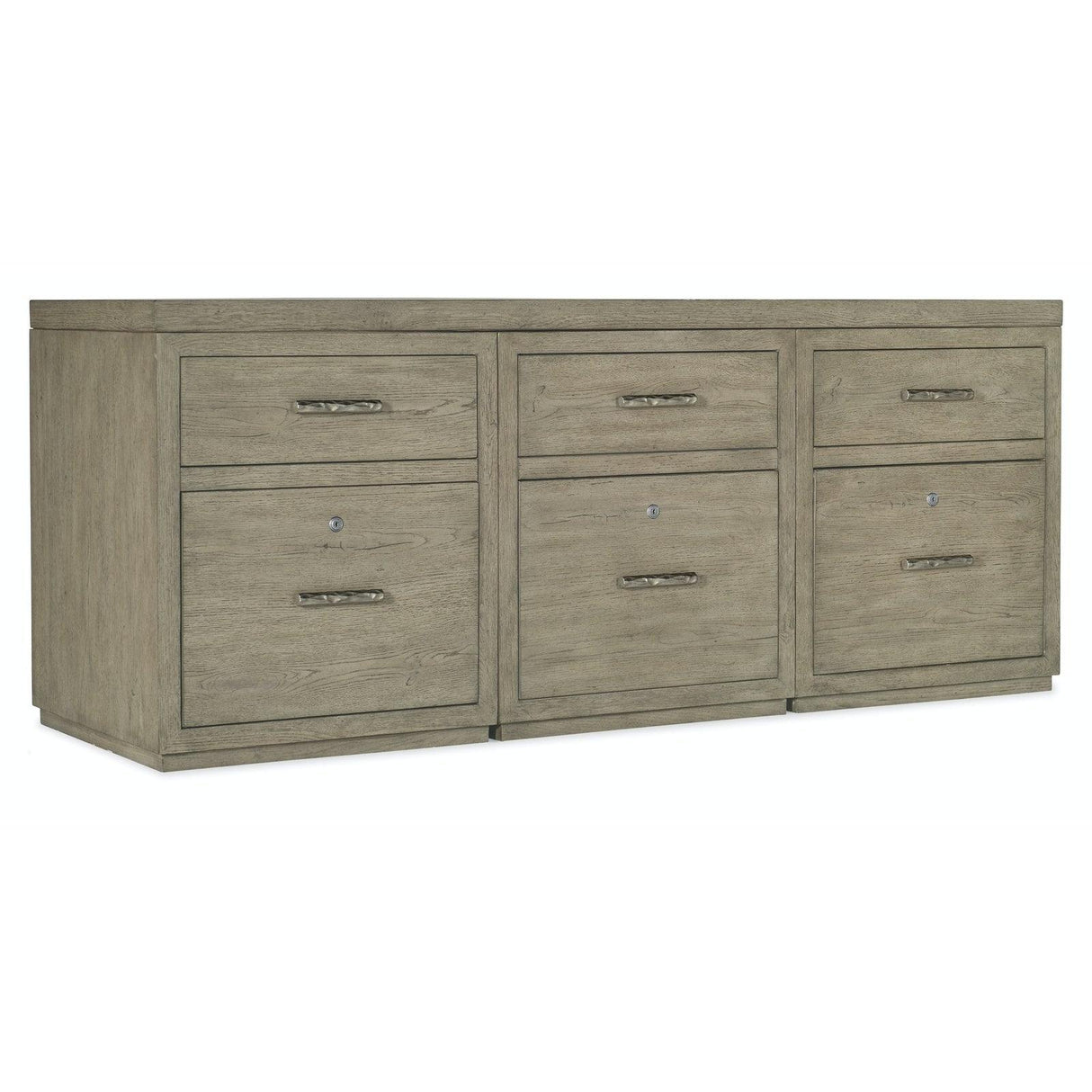 Hooker Furniture Linville Falls Credenza With 3 Small Files - 72"