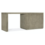 Hooker Furniture Linville Falls Desk With Open Cabient And Leg