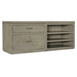 Linville Falls Credenza 72-Inch Top with Lateral File & Open Cabinet – Hooker