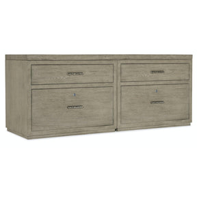 Linville Falls Credenza 72-Inch Top with Dual Lateral Files – Hooker Furniture