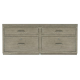 Hooker Furniture Linville Falls Credenza With 2 Lateral Files - 72"