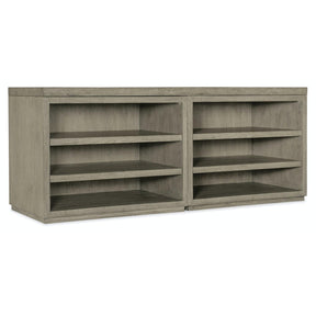 Linville Falls Credenza 72-Inch Top with 2 Open Desk Cabinets – Hooker Furniture