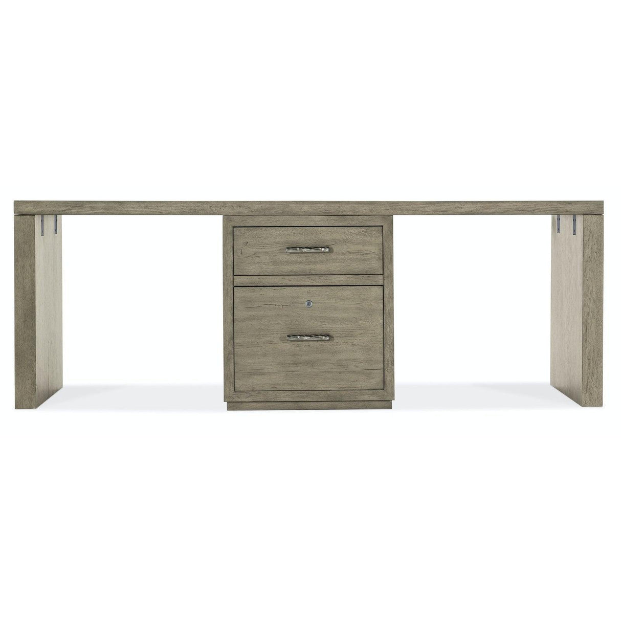 Hooker Furniture Linville Falls Desk With Small File And 2 Legs