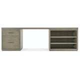 Hooker Furniture Linville Falls Desk With Small File And Open - 96"