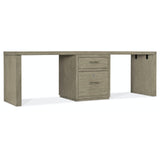 Hooker Furniture Linville Falls Desk With Small File And 2 Legs