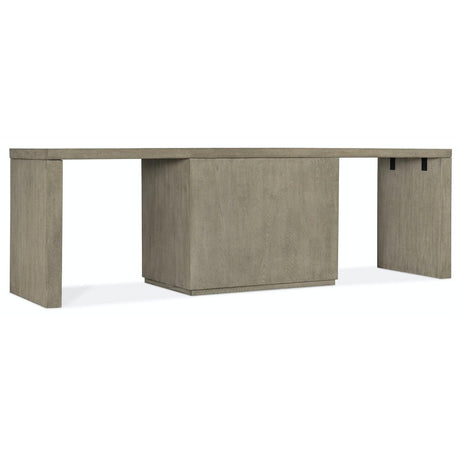 Hooker Furniture Linville Falls Desk With Lateral File And 2 Legs - 96"